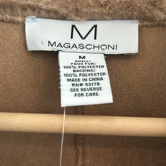 Faux Teddy Bear style coat, camel color. - Picture 3 of 10